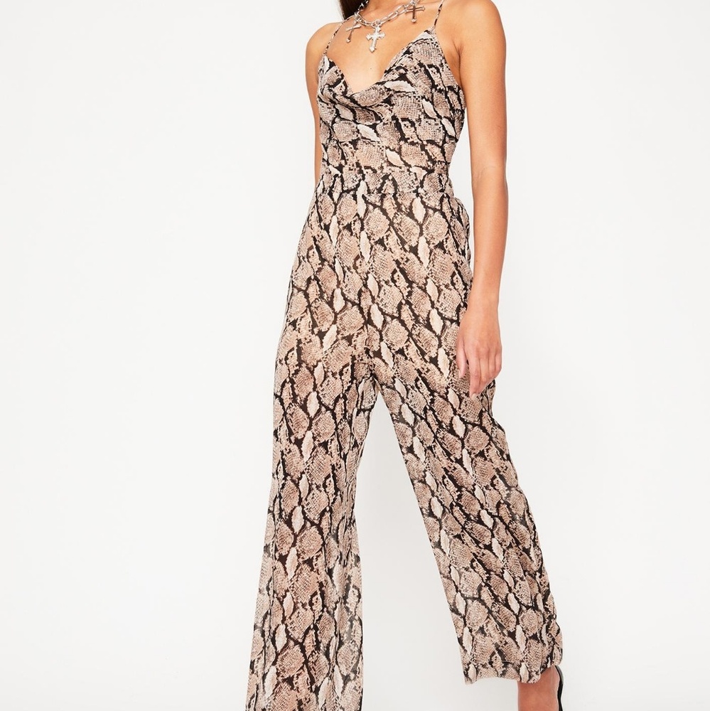 HAUTE POISON WIDE LEG JUMPSUIT